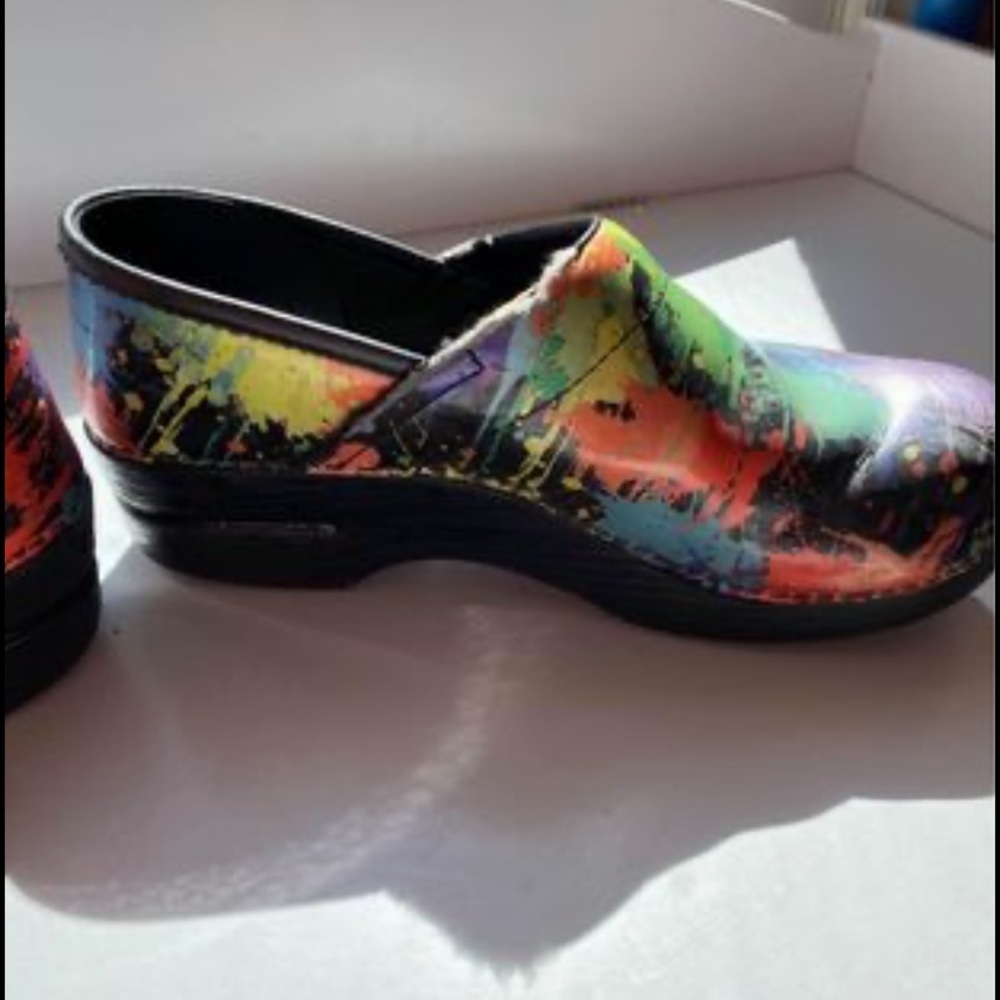 Dansko Paint Splatter Splotchwork Professional Mu… - image 8